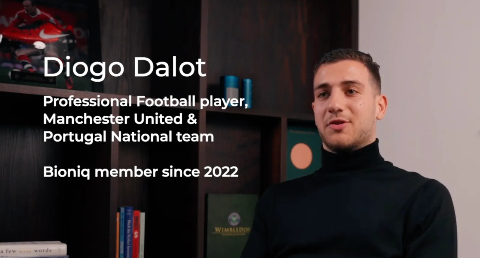 Diogo Dalot — Manchester United & Portugal, Bioniq member since 2022
