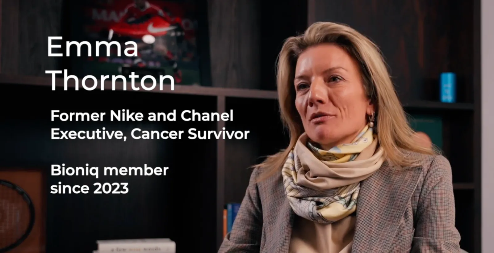 Emma Thornton — Former Nike & Chanel executive, Bioniq member since 2023