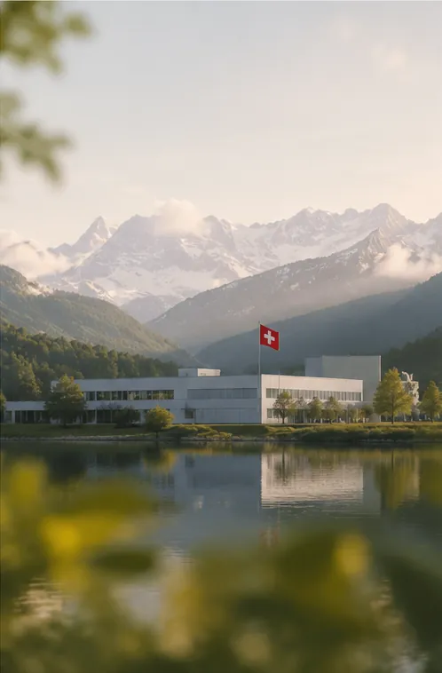 Bioniq Swiss production facility beneath the Alps